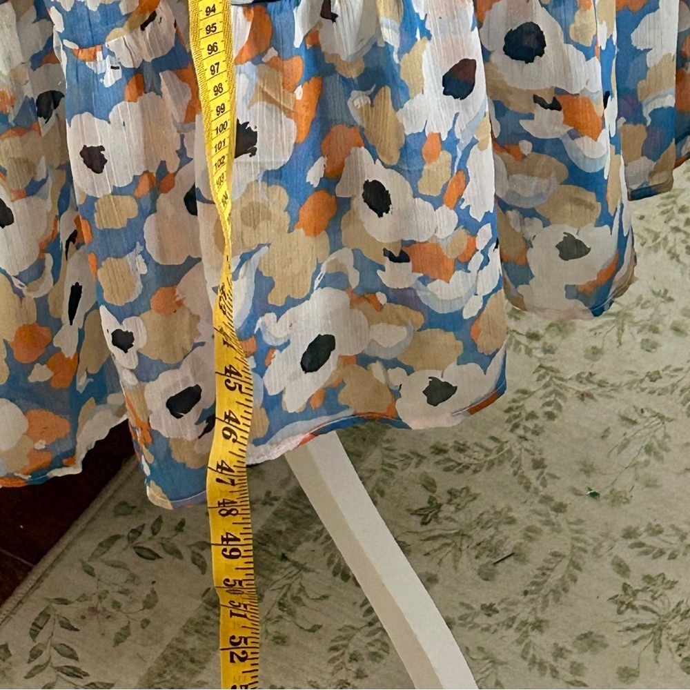 Joie NWT Limited Edition Floral Fields Maxi Dress Women sz XL boho high low hem - Picture 7 of 14